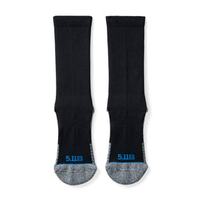 5.11 Tactical Cryo-Tac Ultra Crew Socks coppia di calzini tecnici traspiranti con supporto plantare rinforzato e logo frontale pack da 2