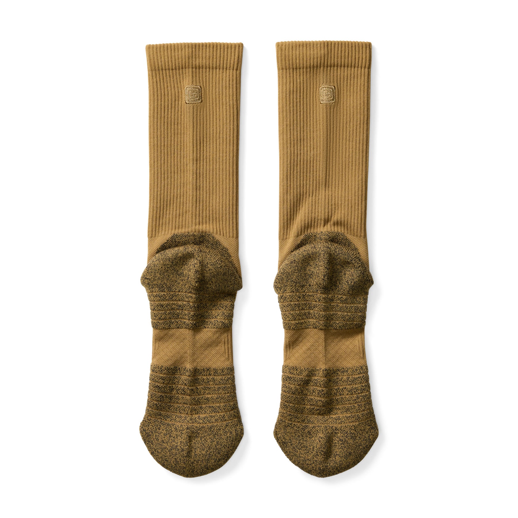 5.11 Tactical Cryo-Tac Ultra Crew Socks coppia di calzini tecnici traspiranti con supporto plantare rinforzato e logo frontale pack da 2
