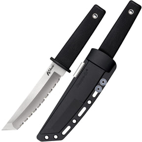 COLD STEEL KOBUN coltello a lama fissa tanto con impugnatura tattica nera, ideale per outdoor e survival - disponibile su backpacco.it