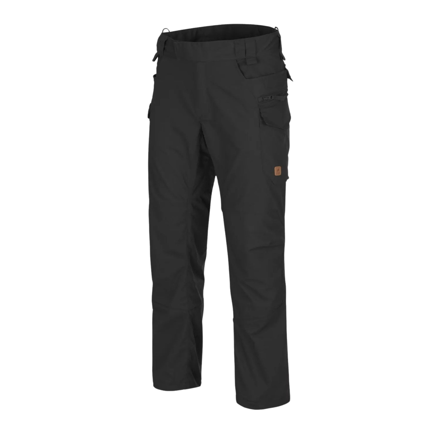 Helikon-Tex Pilgrim Pants pantaloni tecnici in tessuto DuraCanvas con rinforzi sulle ginocchia, tasche e vita rialzata per protezione renale. Ideali per bushcraft, escursionismo e attività outdoor impegnative.