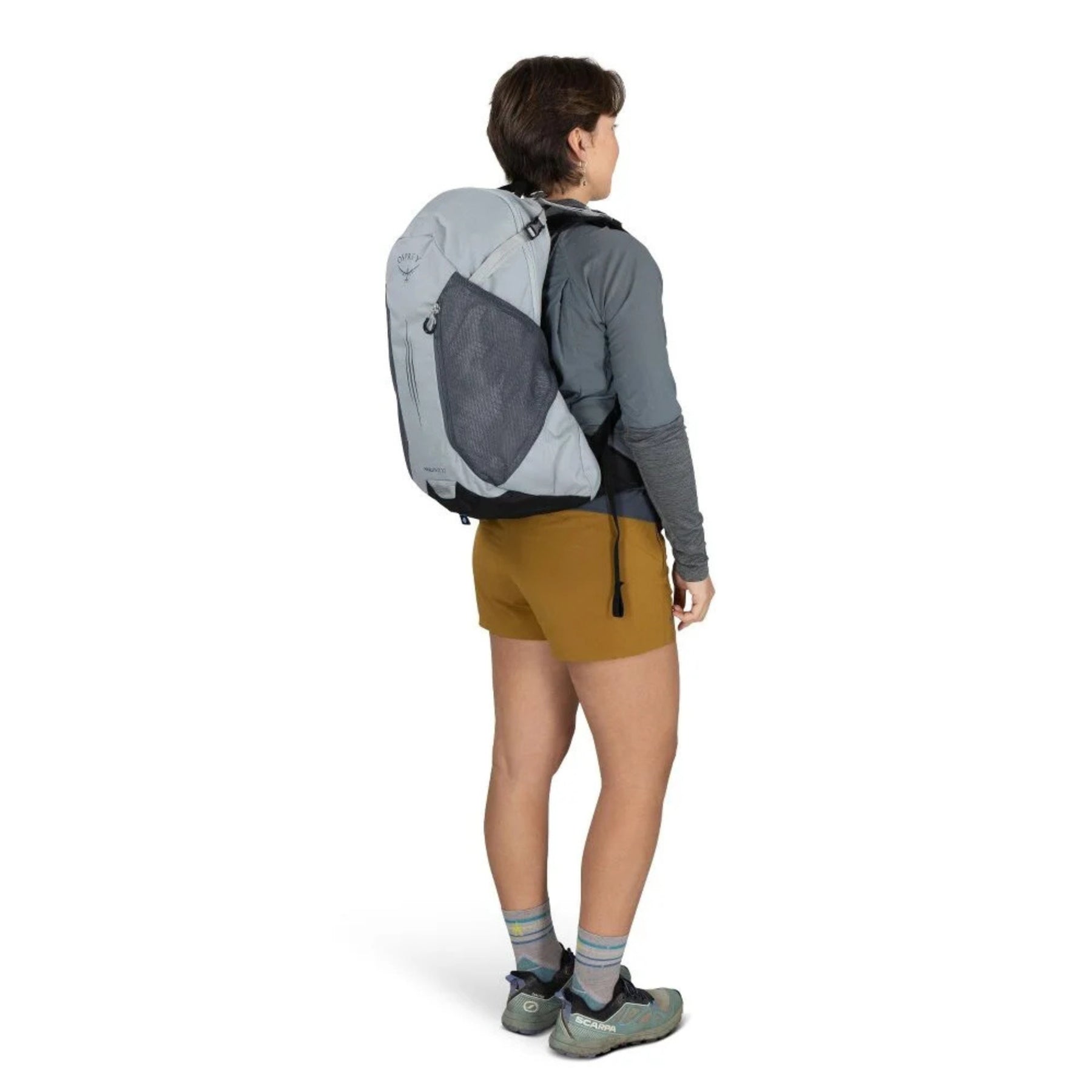 Osprey Hikelite LT 22 zaino da 22 litri ultraleggero per escursionismo e trekking con schienale ventilato tasche laterali in rete e spallacci ergonomici regolabili ideale per outdoor e camminate in montagna