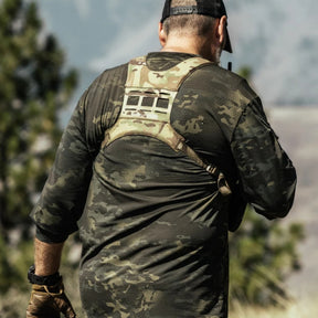 EBERLESTOCK | BRAVO MODULAR BINO PACK - Chest pack per binocolo - BackPacco - BP-EBERLESTOCK-B9SMM