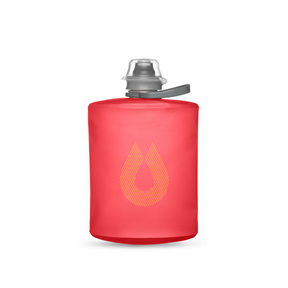 HYDRAPAK STOW, bottiglia pieghevole compatta con tappo e beccuccio, ideale per attività outdoor, disponibile su backpacco.it