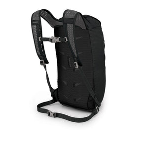 Osprey Daylite Cinch Zaino da 15 Litri con chiusura superiore a coulisse, spallacci traspiranti traforati e tasca frontale con zip. Accessorio versatile ideale per trekking leggero, escursioni e uso quotidiano.