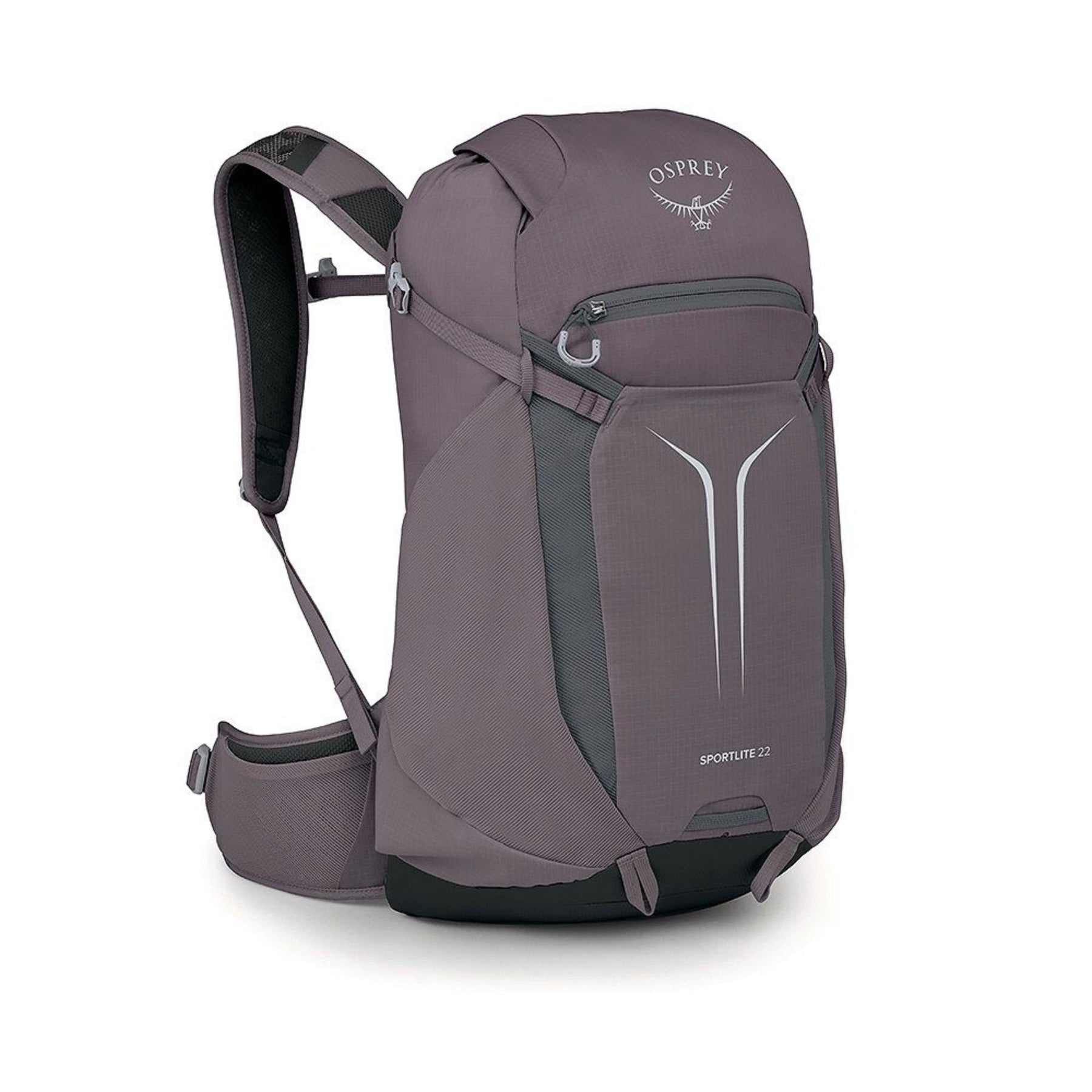 Osprey Sportlite 22 zaino da trekking e outdoor da 22 litri con tasca frontale elastica spallacci traspiranti e cintura lombare imbottita ideale per escursioni giornaliere collezione 2026