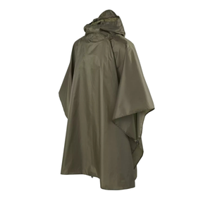 Poncho antipioggia Helikon-Tex Lightweight Poncho, ultraleggero e impermeabile, utilizzabile come telo, riparo o telo per amaca, con cappuccio regolabile e bottoni a pressione laterali