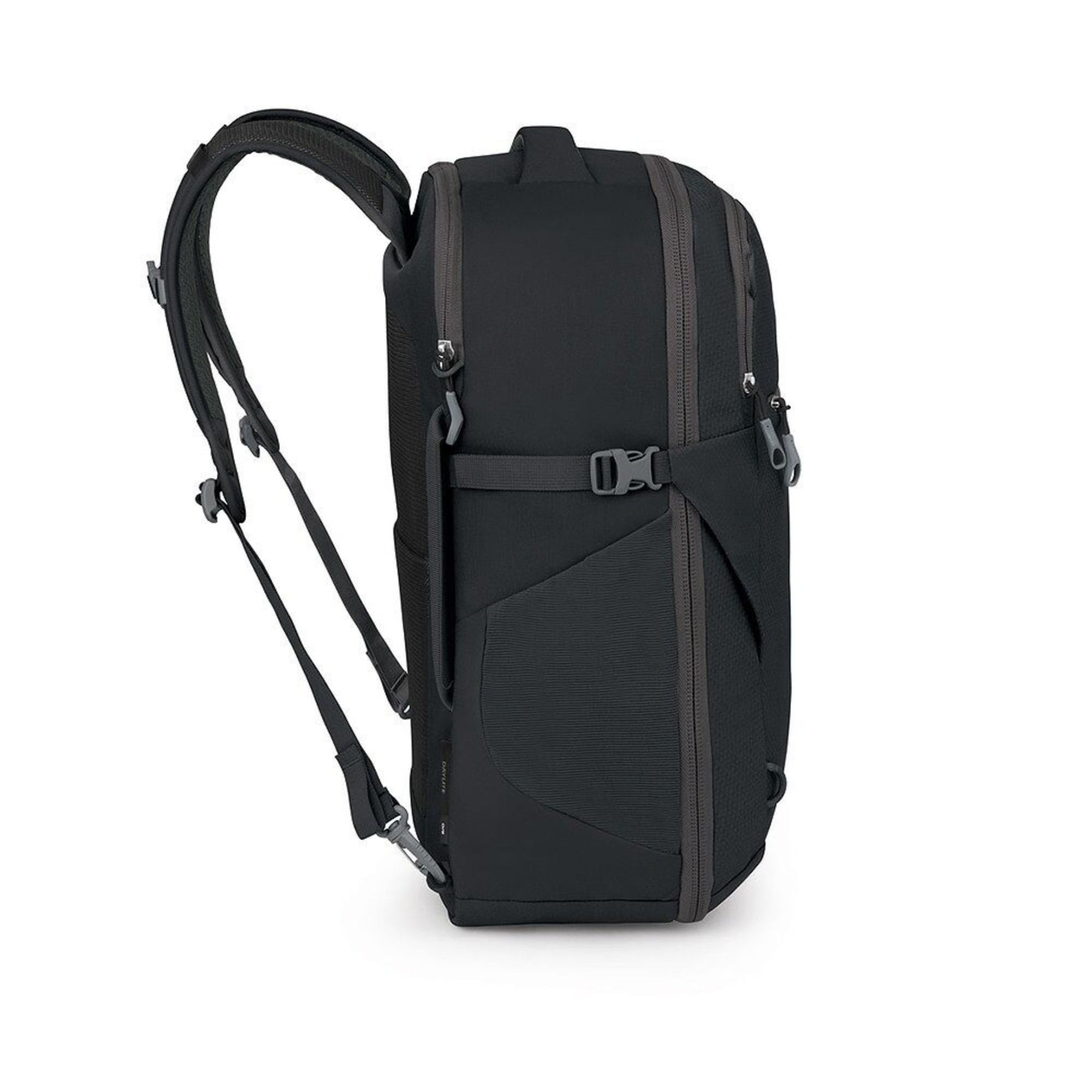 Osprey Daylite Carry-On Travel Pack 35 zaino da 35 litri ottimizzato per i viaggi con spallacci imbottiti, tasca frontale con zip, cinghie di compressione e tasche laterali elasticizzate. Un bagaglio a mano versatile ideale per escursioni e spostamenti.