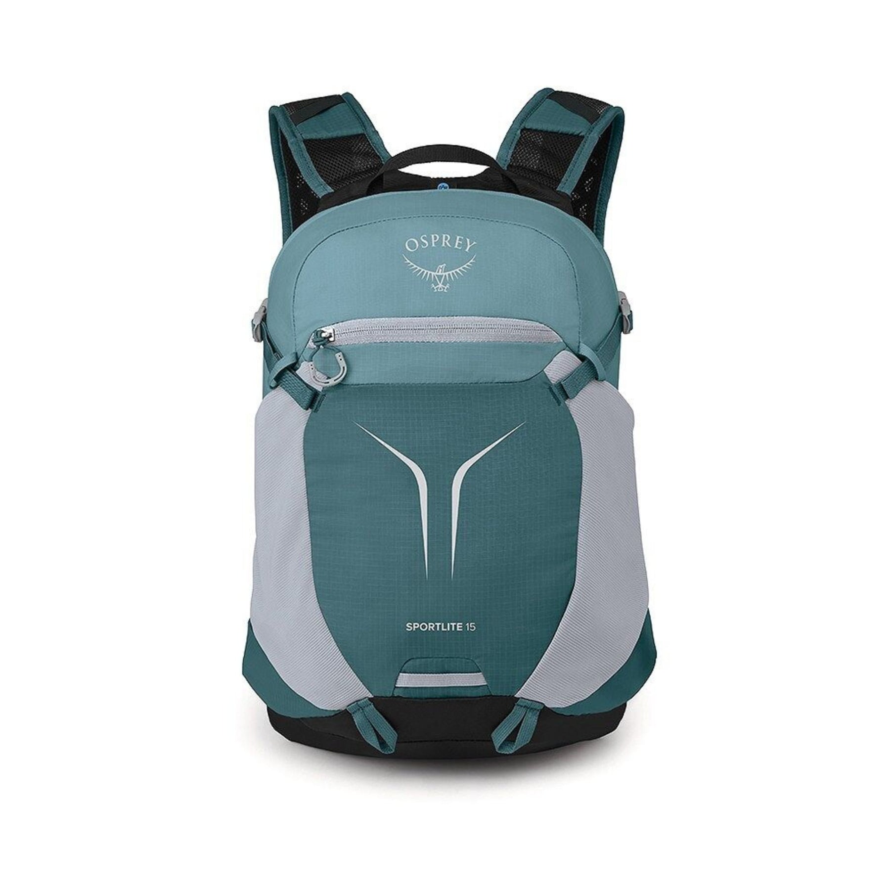 OSPREY SPORTLITE 15 Zaino da trekking da 15 litri con schienale traspirante AirScape, apertura a zip, tasche elasticizzate, scomparto idratazione e cinghie di compressione, ideale per escursioni, collezione 2026