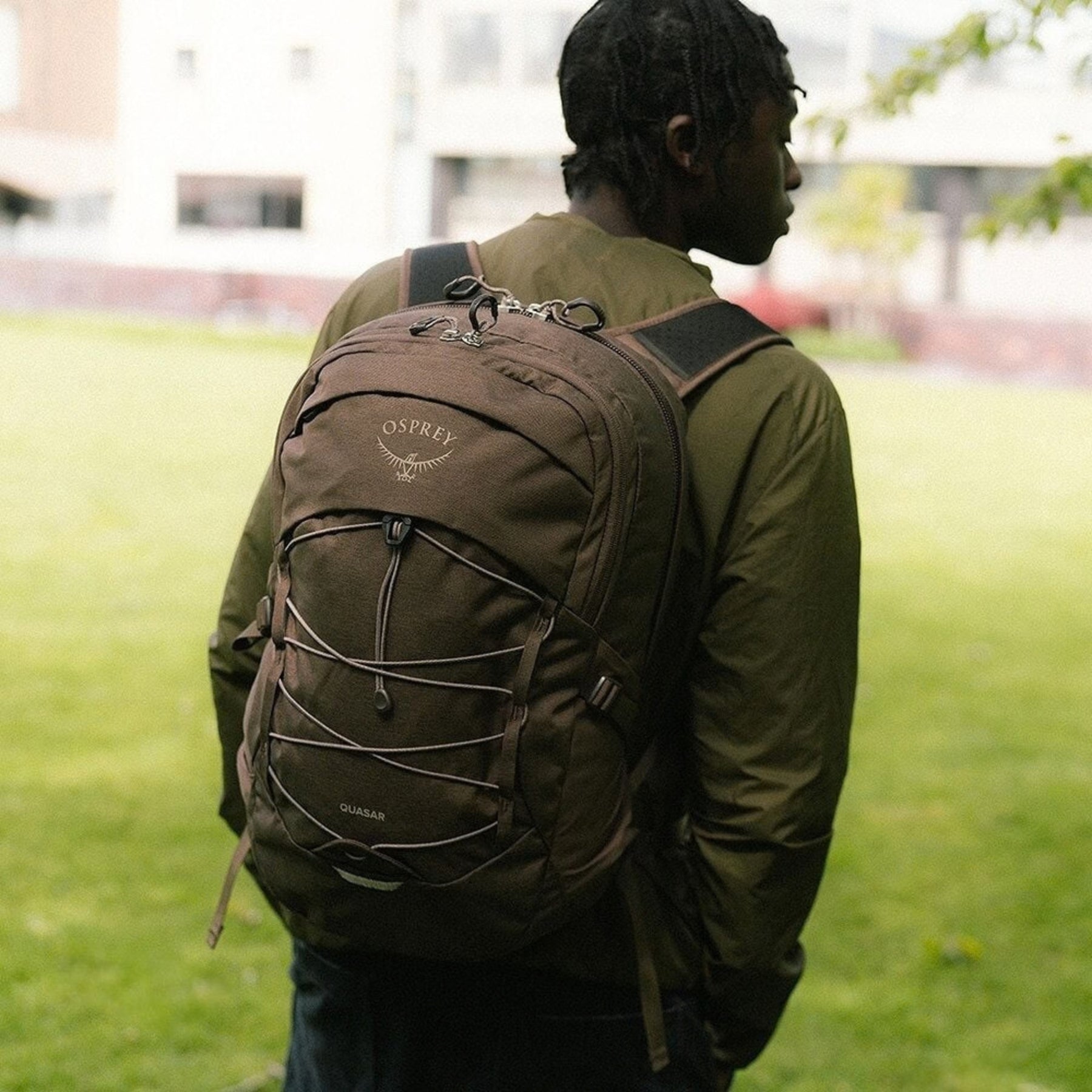 Osprey Quasar 26 Driftshade zaino multitasca da 26 litri in edizione limitata con scomparto porta pc, cordino elastico frontale bungee e spallacci ergonomici traspiranti per uso quotidiano ed outdoor