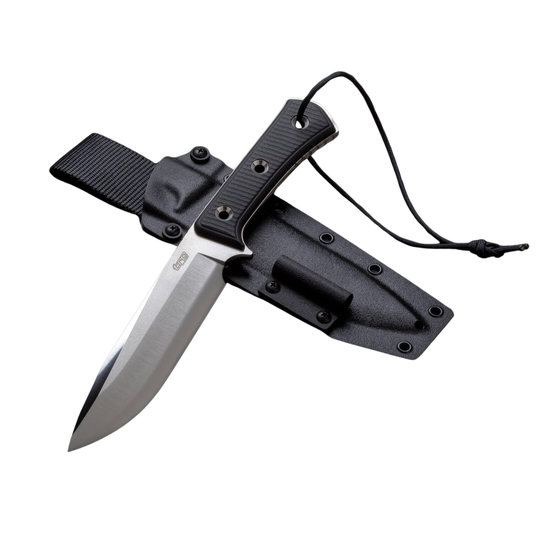 TRC | APOCALYPSE CONVEX GRIND - Coltello a lama fissa - BackPacco - BP-TRC-APOACALYPSE/ELMAX/CONVEC/BLACK-G10