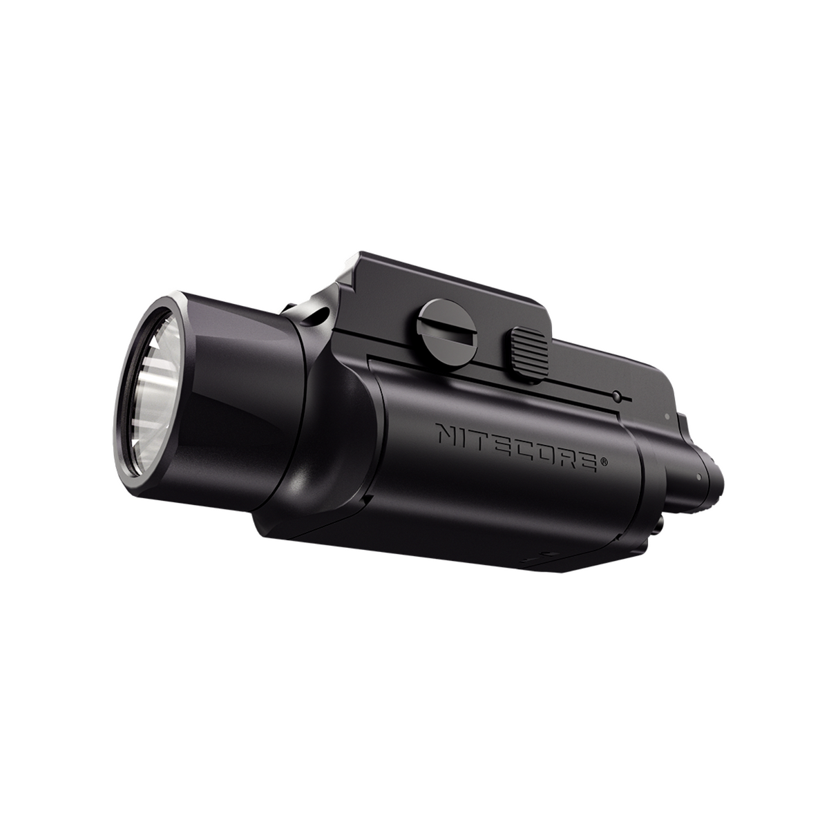 Torcia tattica sottocanna NITECORE NPL35 da 2000 lumens per armi da fuoco, ideale per uso professionale, su backpacco.it