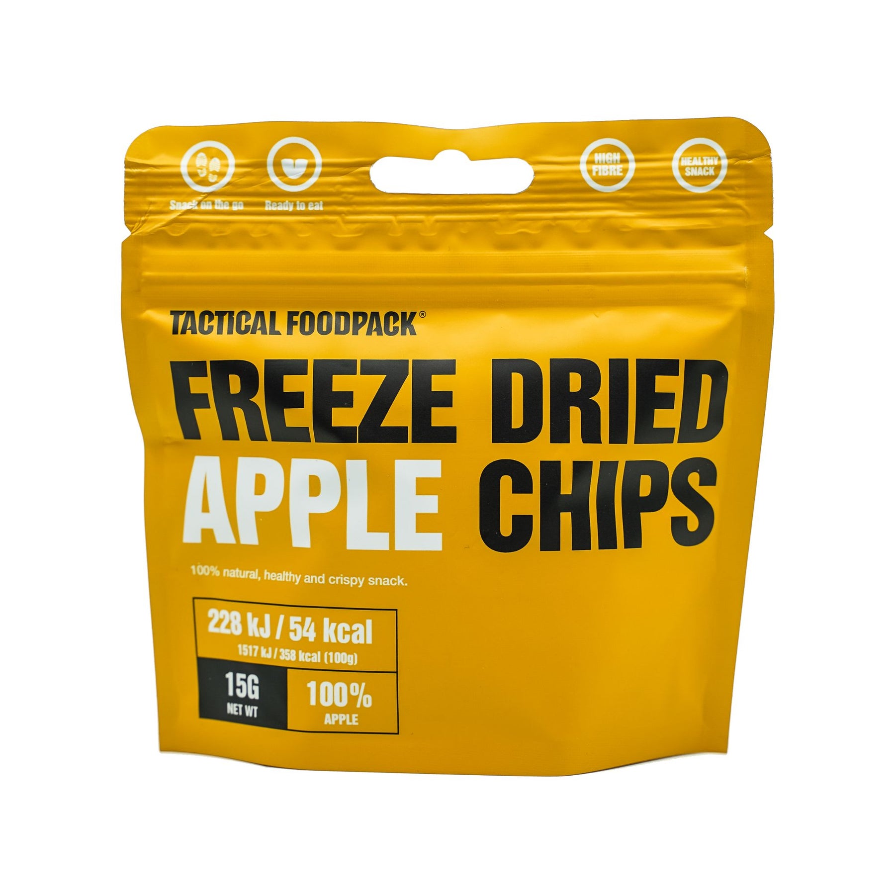 Tactical Foodpack | Freeze-Dried Apple Chips 15g - Chips di mele