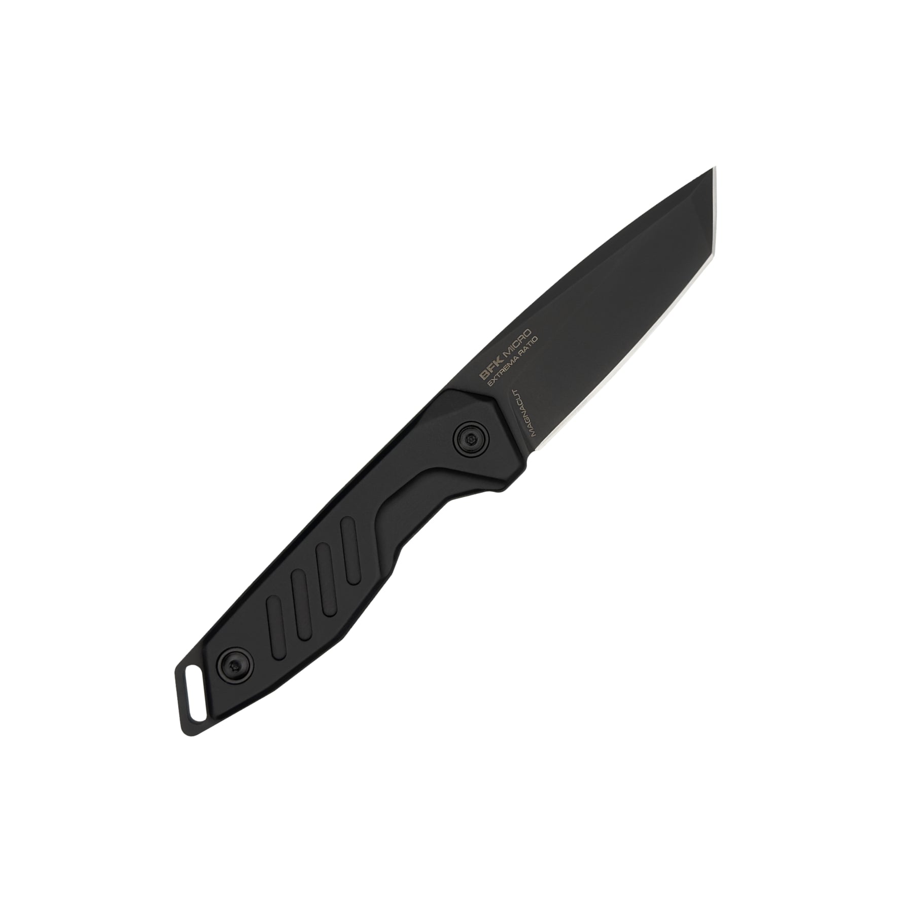 Extrema Ratio BFK Micro coltello a lama fissa compatto con profilo tanto modificato, impugnatura ergonomica sagomata e foro passante per cordino ideale per everyday carry tattico