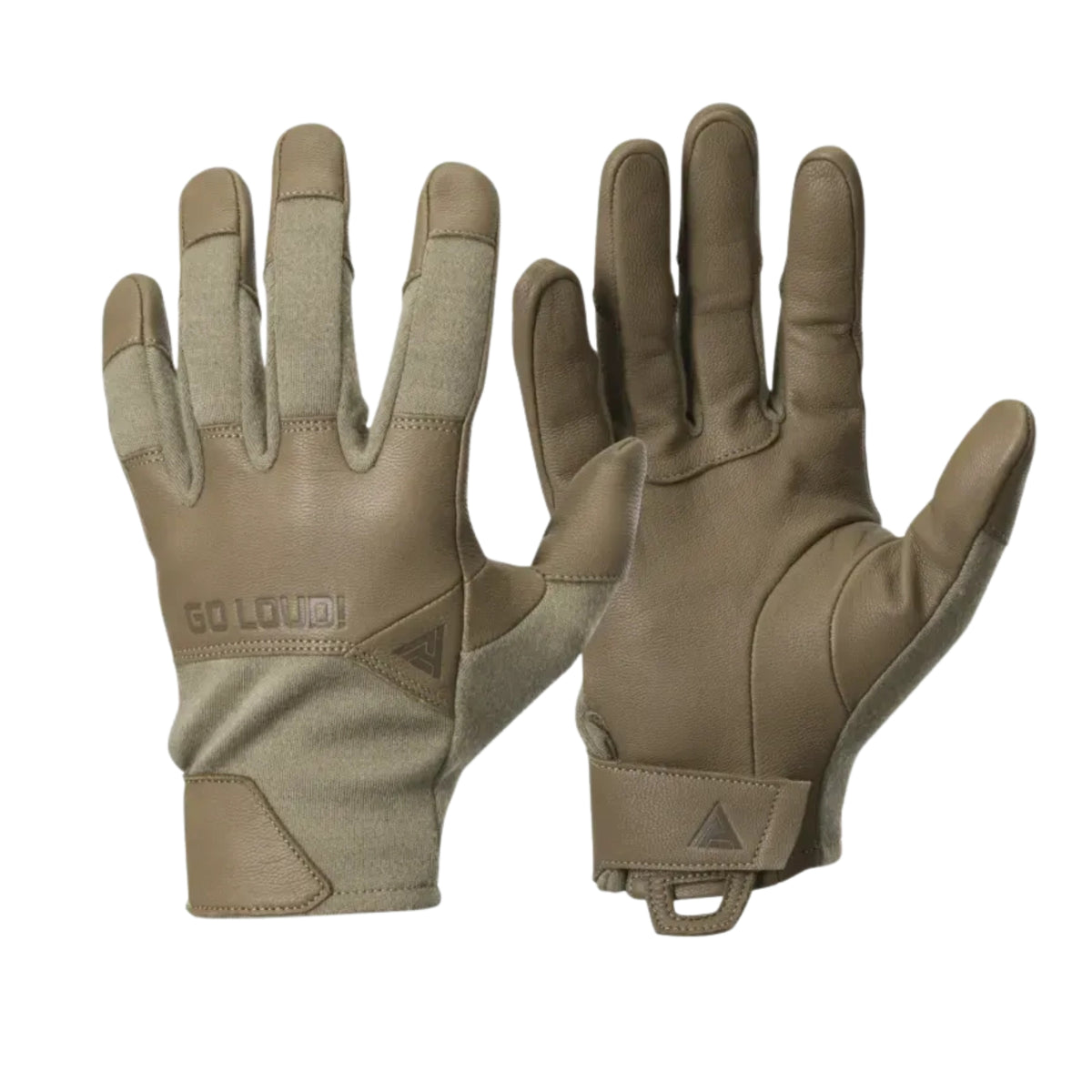 Direct Action Crocodile FR Gloves Short guanti tattici ignifughi a taglio corto realizzati in pelle di capra e tessuto Nomex antifiamma con chiusura a strappo regolabile sul polso e anello di aggancio per tiro dinamico, operazioni tattiche e softair