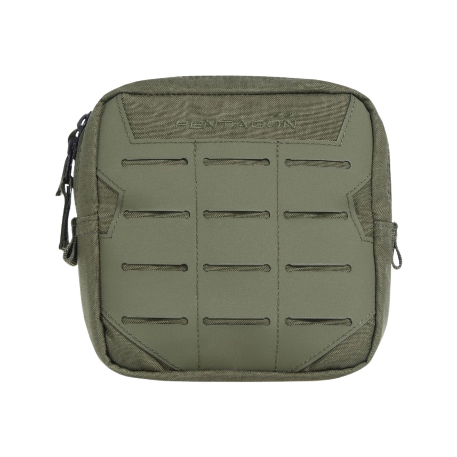 Pentagon Elpis Utility Pouch 15x15 Tasca Multifunzionale in Cordura 500D con Sistema MOLLE Laser Cut Cerniere YKK a Due Vie e Tasca Interna in Mesh Accessorio Tattico Modulare per Zaino o Cintura