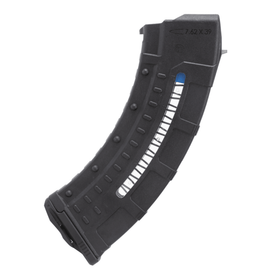 UTG | AK / AKM WINDOWED POLYMER MAGAZINE - 30 RND, 7.62 X 39 MM - Caricatore AK, 30 colpi, 7.62 x39 mm - BackPacco - BP-UTG-RBT-AKM30