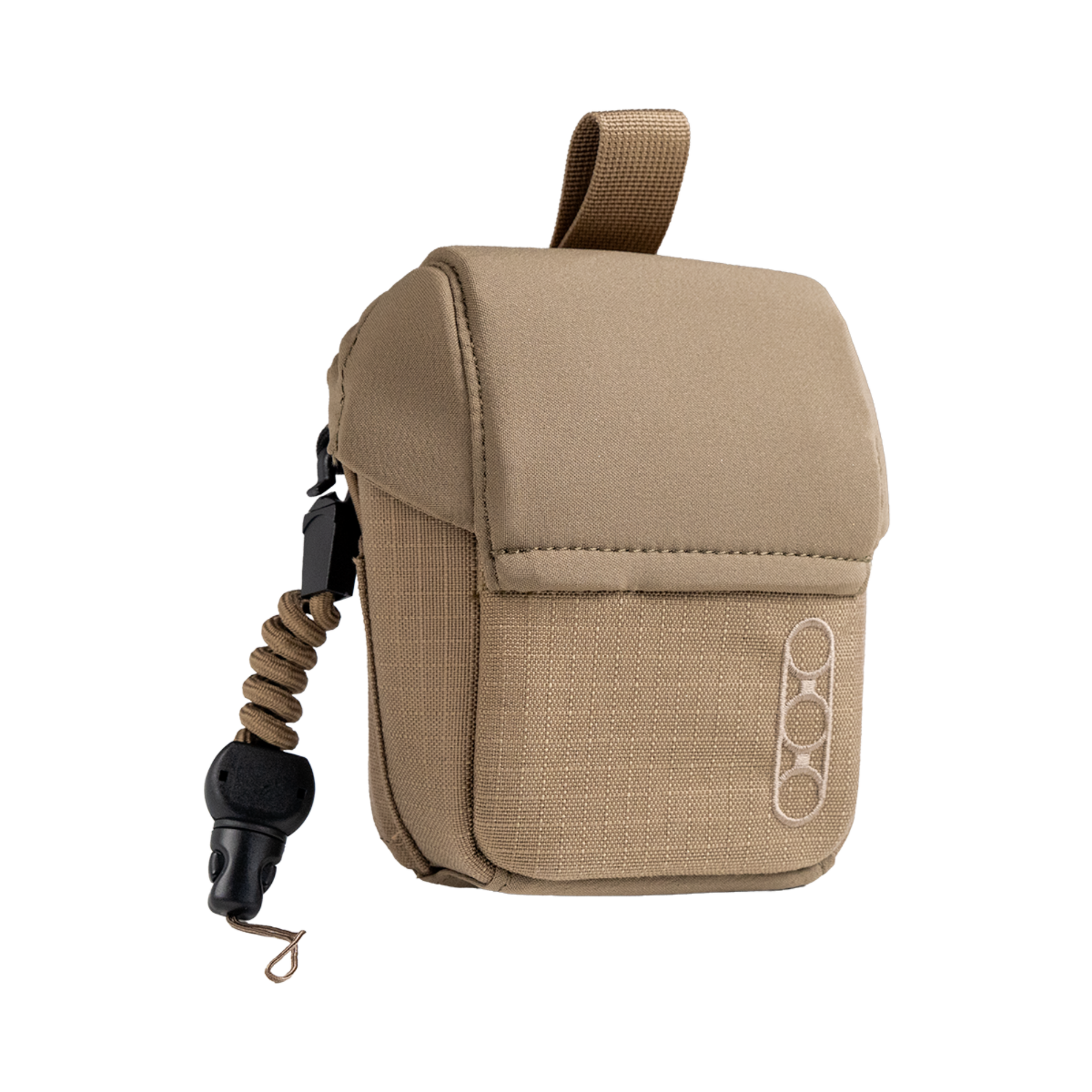 Pouch tattica foderata Eberlestock MAG-FREE Rangefinder Pouch, custodia per telemetro o piccoli accessori, chiusura rapida e sicura, con cordino di ritenzione e passante per cintura o MOLLE