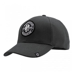 Pentagon Cluster Mesh BB Cap cappello tattico da baseball traspirante in tessuto traforato con patch circolare frontale Pentagon Tactical ed etichetta logo su visiera curva preformata
