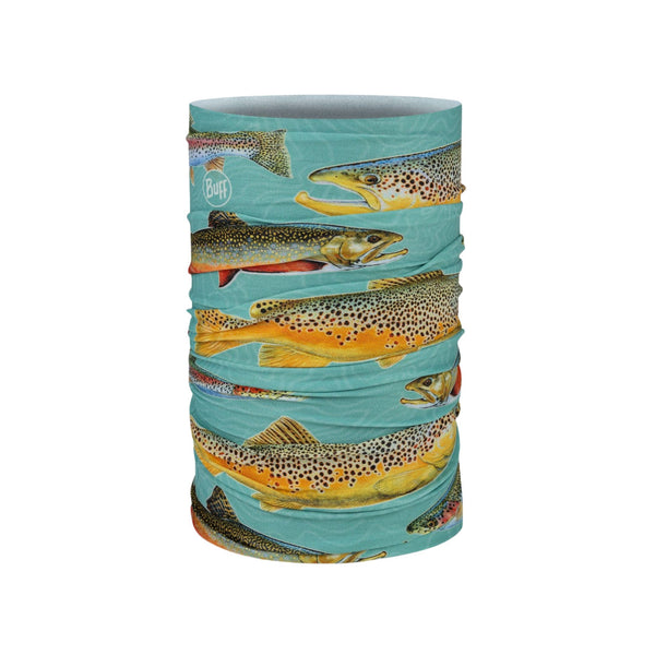 BUFF | COOLNET UV NECKWEAR - ABACHAR TROUT - Scaldacollo con protezione solare