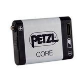 Petzl Core batteria ricaricabile agli ioni di litio, ricambio compatibile per torce frontali Petzl Hybrid Concept, colore bianco e nero, SU BACKPACCO.IT
