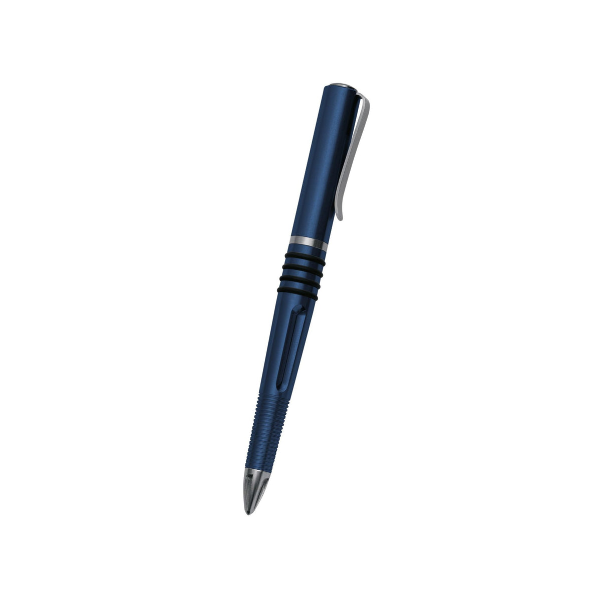 Fox Knives Tactical Pen penna tattica con corpo in metallo, impugnatura testurizzata antiscivolo, clip da tasca e puntale di precisione