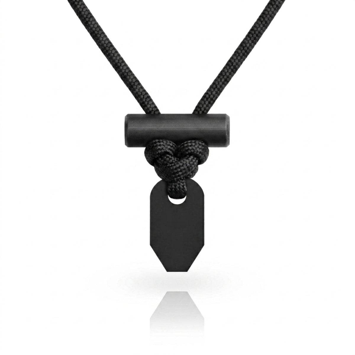 WAZOO | FIRECRAFT NECKLACE - Collana con acciarino - BackPacco - BP-WAZOO-NKL-FC-BK-BK