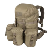 Helikon-Tex Matilda Backpack zaino bushcraft modulare da 50 litri in Cordura e nylon con tre tasche esterne frontali fettucce MOLLE PALS schienale traspirante e cintura ventrale imbottita per trekking sopravvivenza ed escursioni all'aperto