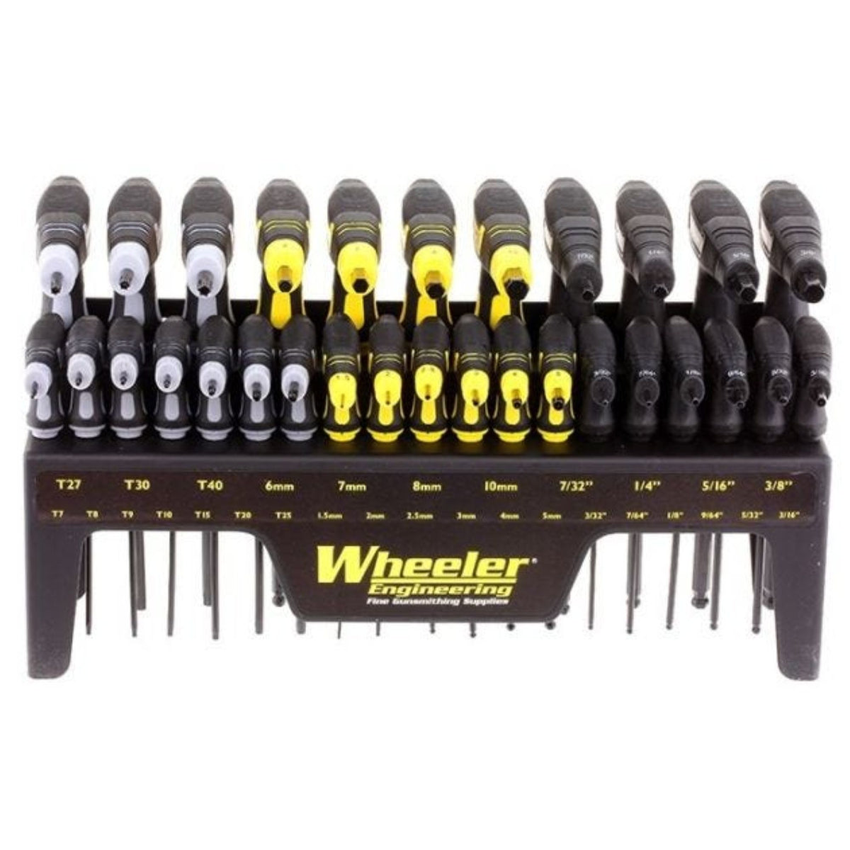 WHEELER | SCREWDRIVER PROFESSIONAL GUNSMMITH SET - Set di giraviti, 30 pezzi