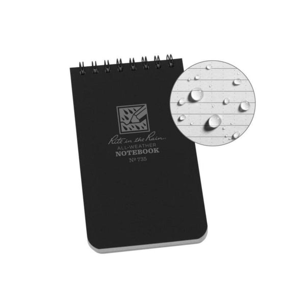 RITE IN THE RAIN | TOP SPIRAL NOTEBOOK 735 - Waterproof notepad
