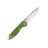 Extrema Ratio BFK Pixel coltello a lama fissa compatto con profilo tanto modificato,  impugnatura ergonomica scanalata e passante per cordino ideale per everyday carry tattico