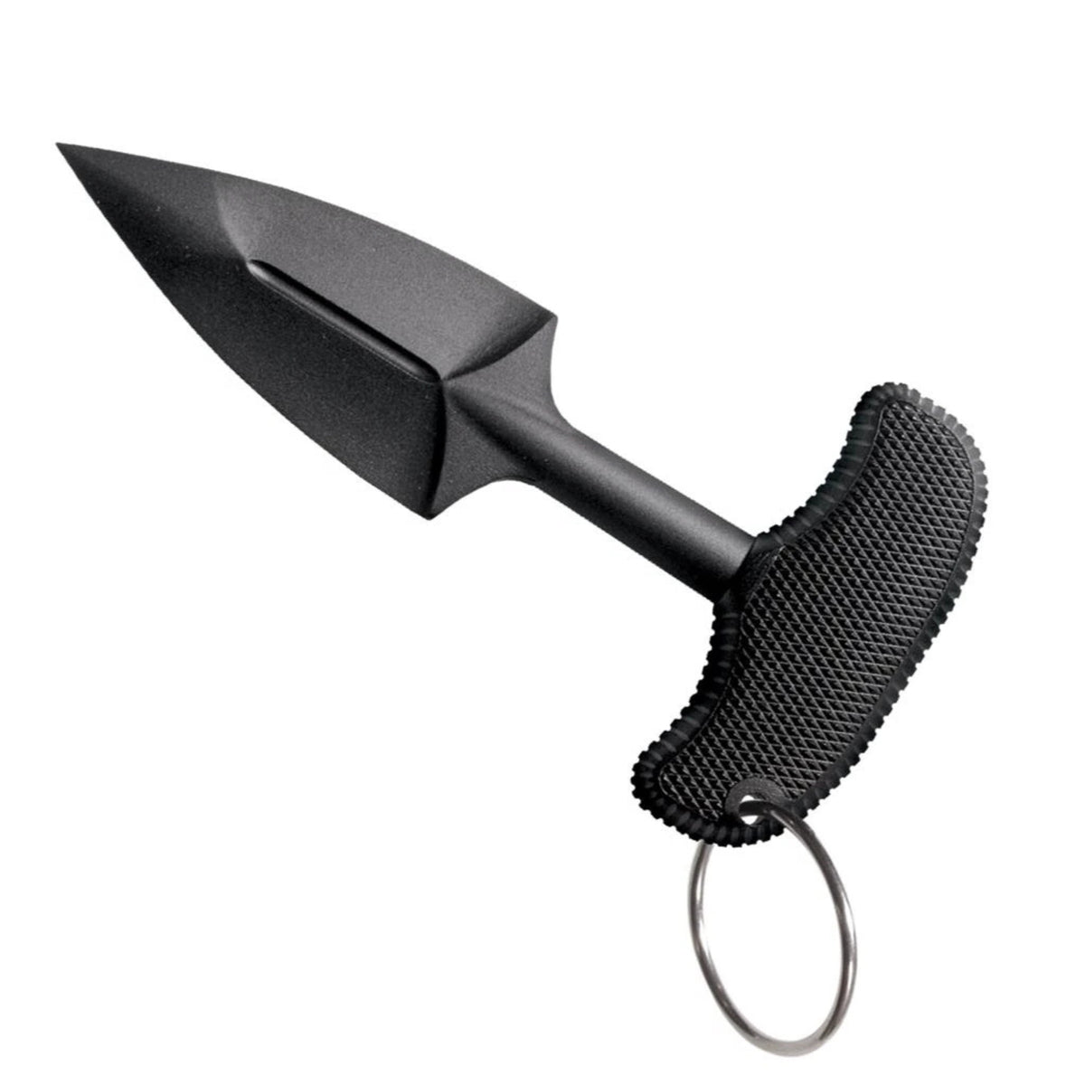 Cold Steel FGX Push Blade II coltello a spinta push dagger a lama fissa in Griv-Ex con impugnatura a T zigrinata in Kray-Ex e anello passante