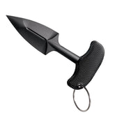 Cold Steel FGX Push Blade II coltello a spinta push dagger a lama fissa in Griv-Ex con impugnatura a T zigrinata in Kray-Ex e anello passante