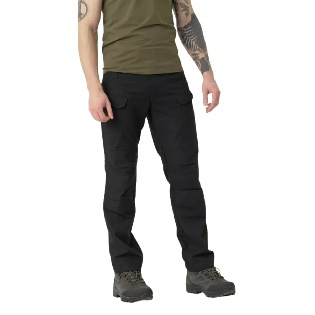 Helikon-Tex UTP Pants Pantaloni tecnici low profile in polycotton stretch ripstop con tasche multiple e ginocchia sagomate per massima mobilita e uso tattico