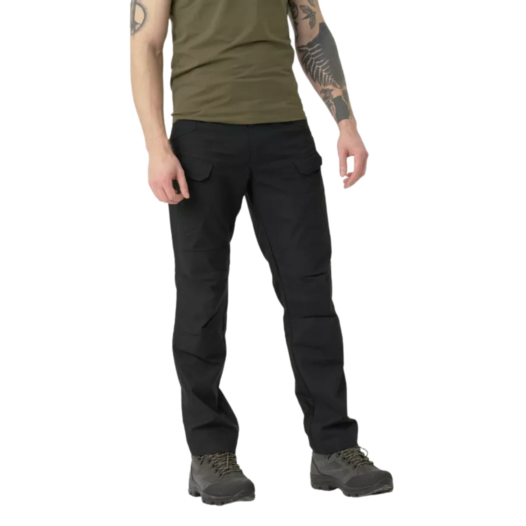 Helikon-Tex UTP Pants Pantaloni tecnici low profile in polycotton stretch ripstop con tasche multiple e ginocchia sagomate per massima mobilita e uso tattico