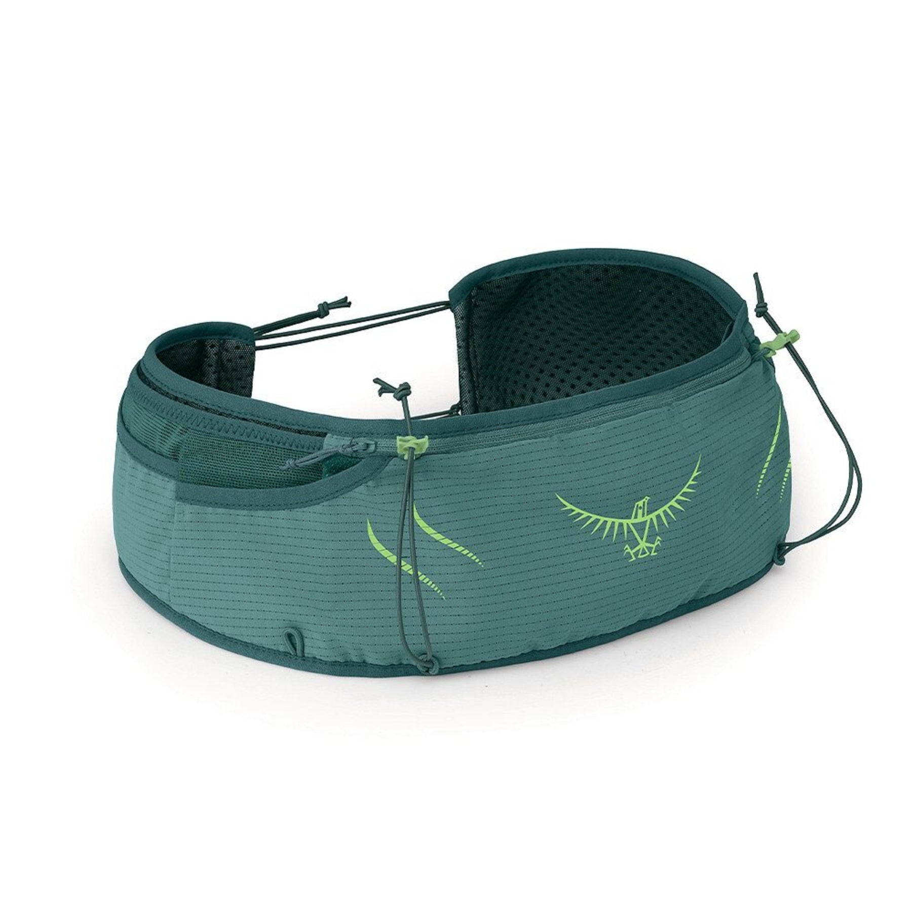Osprey Duro Dyna Pro Belt cintura marsupio per trail running da 0.8 litri con schienale in rete traspirante tasca frontale con zip e cordini elastici di compressione e trasporto