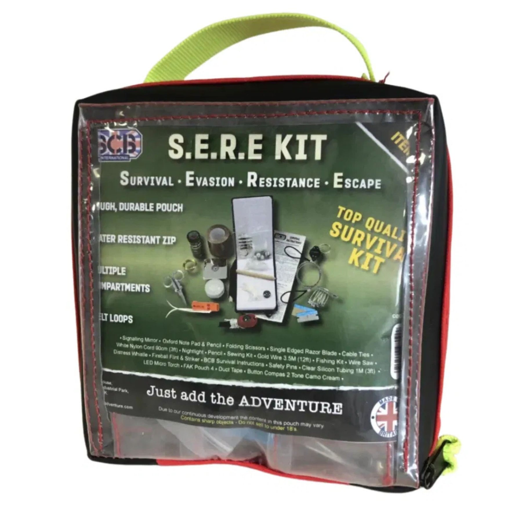 BCB | S.E.R.E. KIT - Kit di sopravvivenza - BackPacco - BP-BCB-CK064