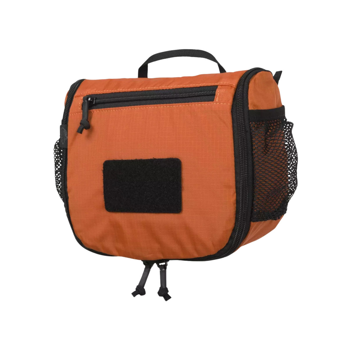 Helikon-Tex Travel Toiletry Bag, necessaire da bagno e trousse da viaggio, borsa appendibile con tasche a rete e pannello in velcro per patch, kit igienico da campeggio e trekking, su backpacco.it