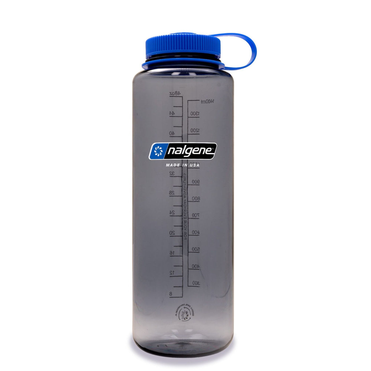 NALGENE | WIDE MOUTH SUSTAIN SILO BOTTLE Gray - Borraccia a bocca larga 1.42 L