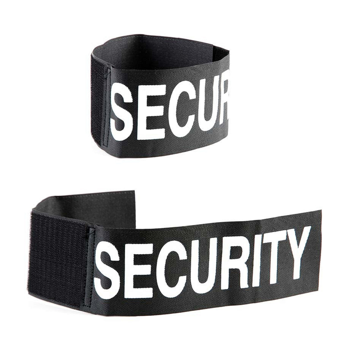 101 INC Security Strap fascia identificativa da braccio con scritta e chiusura a strappo regolabile in velcro 