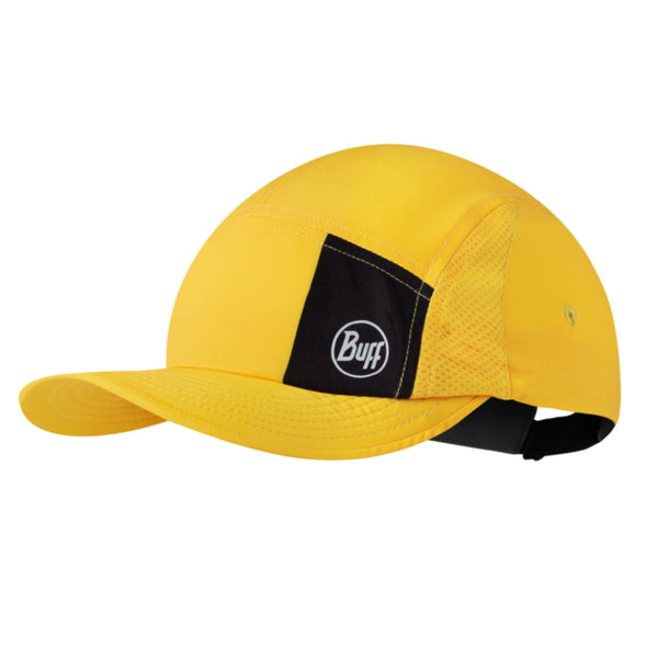 BUFF | 5 PANEL GO CAP - LOGO YELLOW - Cappello