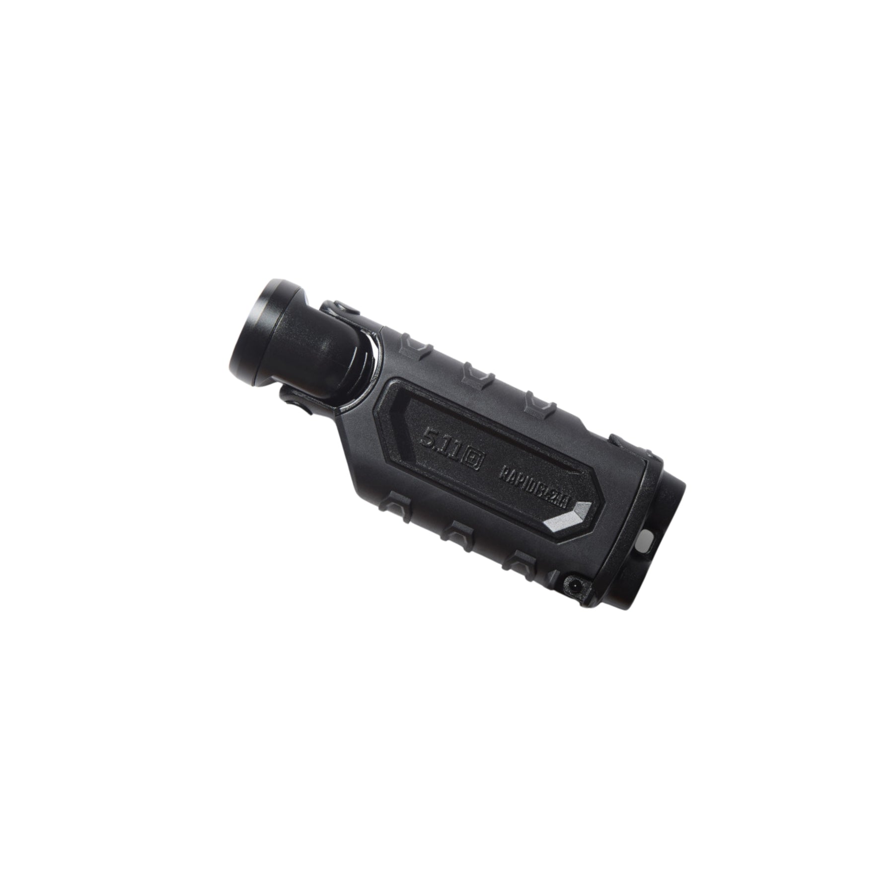 5.11 Rapid SL 2AA torcia girevole tattica e compatta con testa orientabile, clip da tasca bidirezionale, corpo robusto polimerico con scanalature antiscivolo e logo inciso per outdoor, edc e softair.