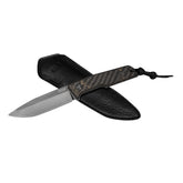 TRC | HARPOON - Coltello a lama fissa in edizione limitata - BackPacco - BP-TRC-HARPOON/CUSTOM/M398/NIGHT-STORM-C.-F.-93/150