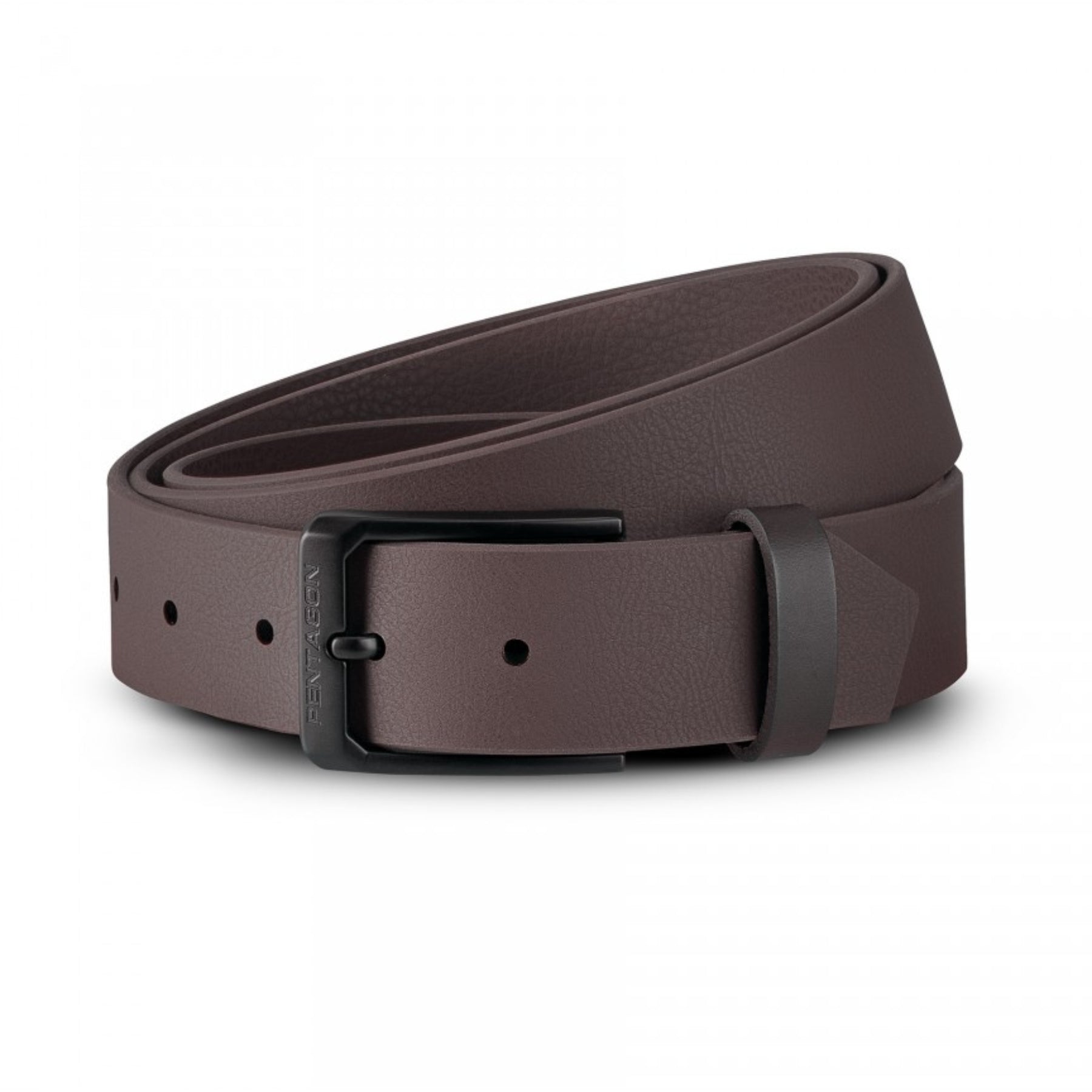 Pentagon Monte Belt 35 mm cintura per uso quotidiano ed EDC con fibbia in metallo e logo inciso profilo basso 