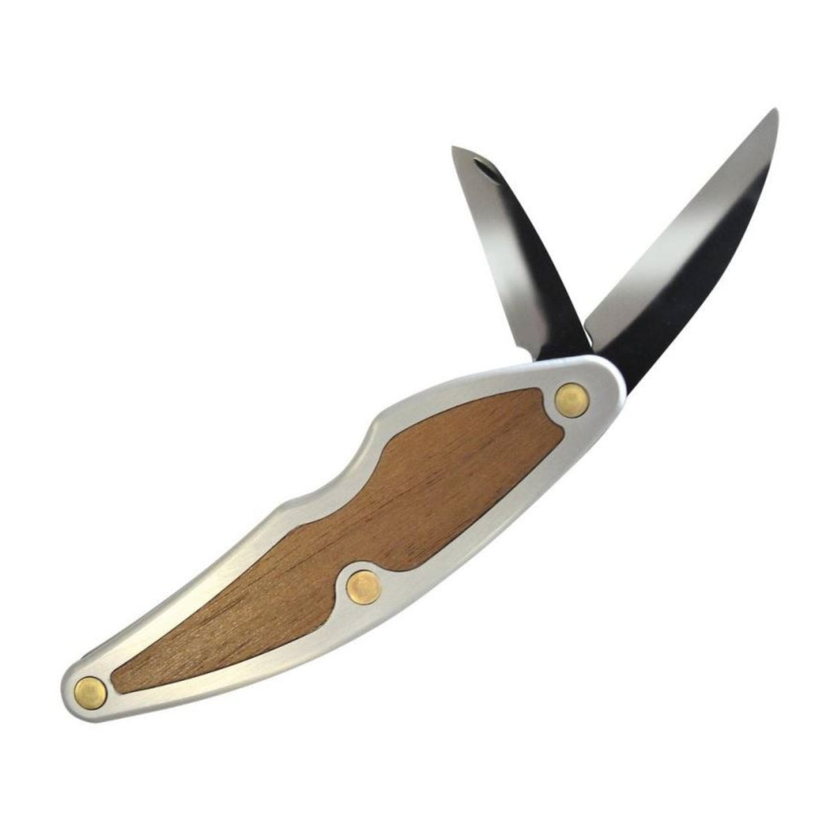 Flexcut JKN88 Whittlin Jack coltello chiudibile tascabile per intaglio del legno con due lame affilate dedicate a sbozzo e dettaglio e impugnatura ergonomica sagomata. Strumento ideale per intagliatori, falegnameria e appassionati di bushcraft.