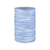 Buff Coolnet UV Neckwear Insect Shield Gevin GLORY BLUE scaldacollo multifunzionale repellente per insetti con protezione solare UPF 50+. Fascia elastica traspirante senza cuciture con logo visibile, ideale per trekking e attività all'aperto.