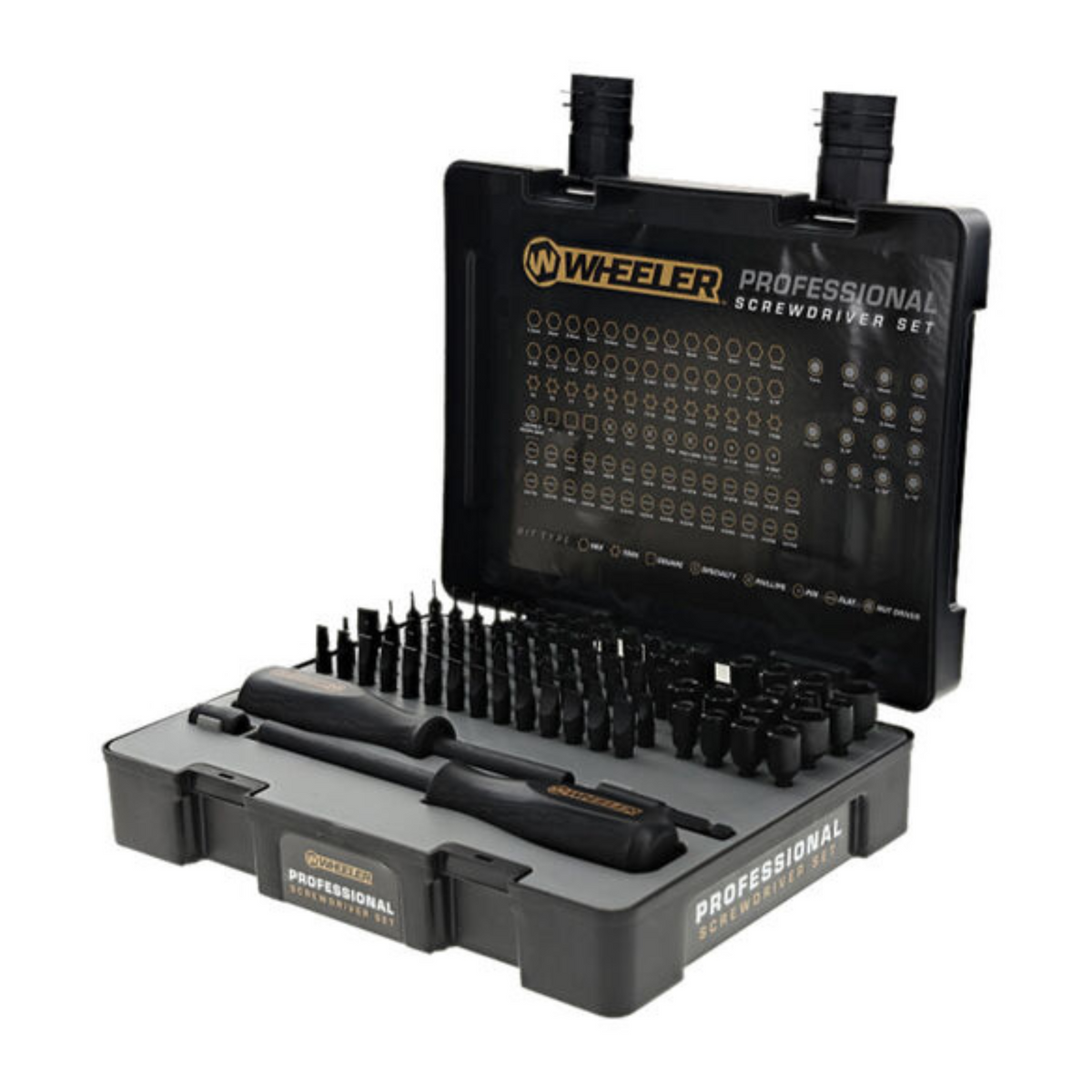 Wheeler Professional Screwdriver Set 100 pezzi - Kit giraviti di precisione per armi, elettronica e meccanica su backpacco.it