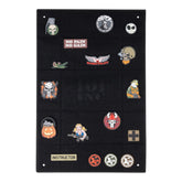 101 INC Patch Wall espositore in velcro per patch con  occhielli  per il fissaggio a parete ideale per organizzare ed esporre collezioni di patch