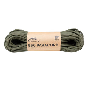 Helikon-Tex 550 Paracord cordino multiuso di sopravvivenza da 30 metri 100 ft ideale per legature campeggio bushcraft ed equipaggiamento tattico e outdoor