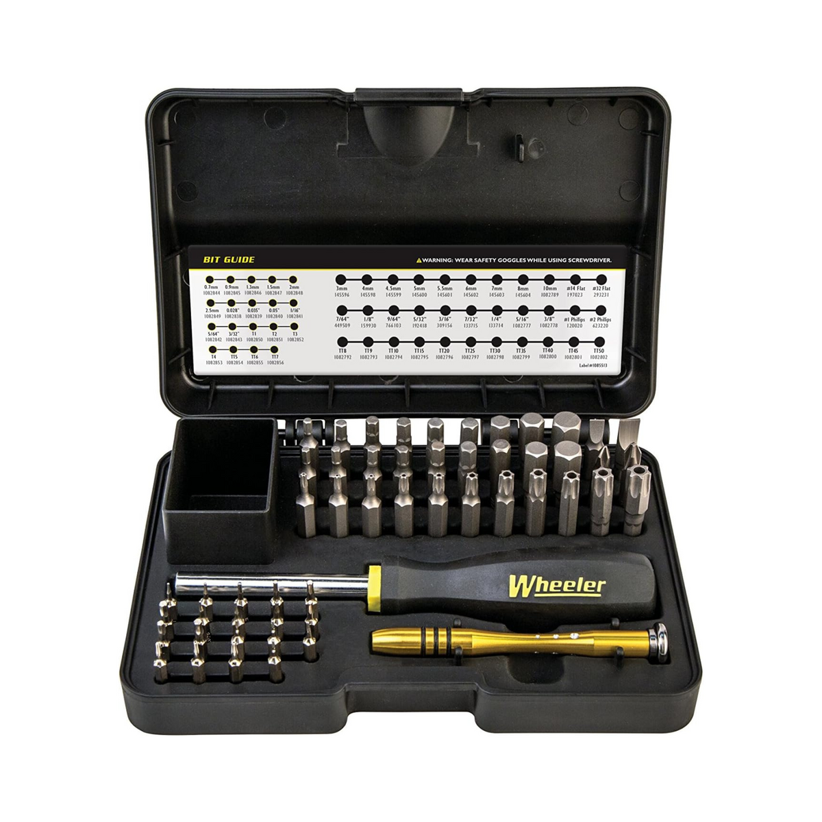 WHEELER | 55 PIECE SAE / METRIC / HEX & TORX SCREWDRIVER SET - Set di giraviti, 55 pezzi