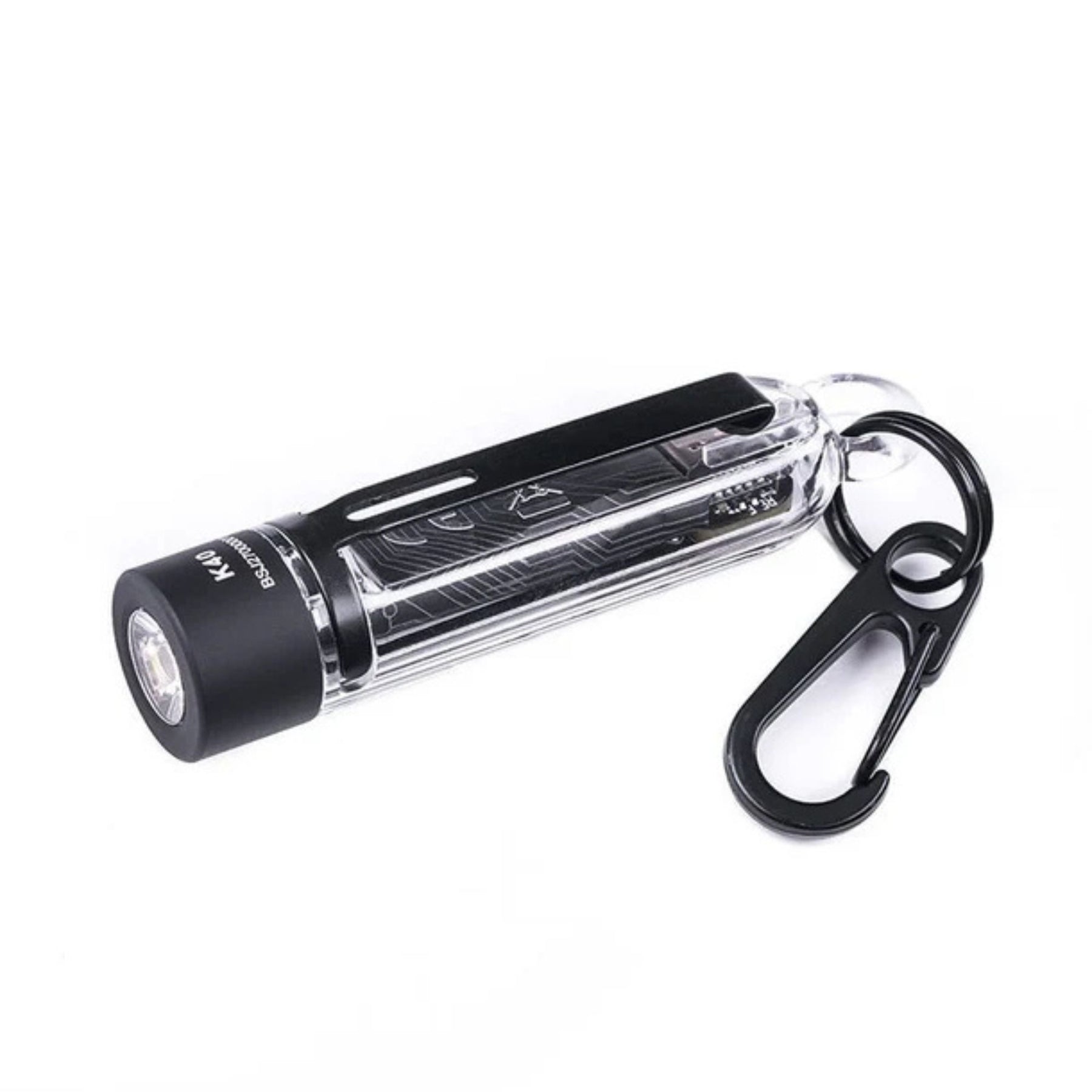 NEXTORCH K40 Torcia portachiavi ricaricabile USB-C da 300 lumen max Ideale come accessorio EDC per l'uso quotidiano.